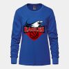 Ladies Long Sleeve Crew Neck Tee Vignette