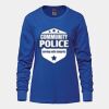 Ladies Long Sleeve Crew Neck Tee Vignette