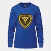 Ladies Long Sleeve Crew Neck Tee Vignette