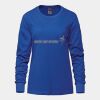 Ladies Long Sleeve Crew Neck Tee Vignette