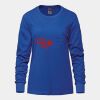 Ladies Long Sleeve Crew Neck Tee Vignette