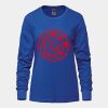 Ladies Long Sleeve Crew Neck Tee Vignette