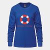 Ladies Long Sleeve Crew Neck Tee Vignette