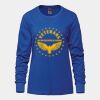 Ladies Long Sleeve Crew Neck Tee Vignette