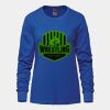 Ladies Long Sleeve Crew Neck Tee Vignette