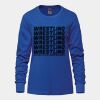 Ladies Long Sleeve Crew Neck Tee Vignette