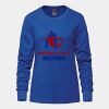 Ladies Long Sleeve Crew Neck Tee Vignette