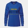 Ladies Long Sleeve Crew Neck Tee Vignette
