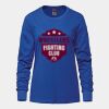 Ladies Long Sleeve Crew Neck Tee Vignette