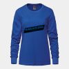 Ladies Long Sleeve Crew Neck Tee Vignette