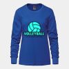Ladies Long Sleeve Crew Neck Tee Vignette