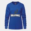 Ladies Long Sleeve Crew Neck Tee Vignette