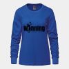 Ladies Long Sleeve Crew Neck Tee Vignette