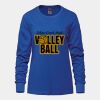 Ladies Long Sleeve Crew Neck Tee Vignette