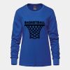 Ladies Long Sleeve Crew Neck Tee Vignette