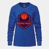 Ladies Long Sleeve Crew Neck Tee Vignette