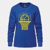 Ladies Long Sleeve Crew Neck Tee Vignette