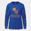 Ladies Long Sleeve Crew Neck Tee Vignette