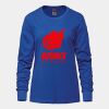 Ladies Long Sleeve Crew Neck Tee Vignette