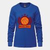Ladies Long Sleeve Crew Neck Tee Vignette