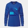 Ladies Long Sleeve Crew Neck Tee Vignette