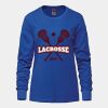 Ladies Long Sleeve Crew Neck Tee Vignette