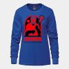 Ladies Long Sleeve Crew Neck Tee Vignette