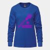 Ladies Long Sleeve Crew Neck Tee Vignette