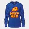 Ladies Long Sleeve Crew Neck Tee Vignette