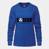 Ladies Long Sleeve Crew Neck Tee Vignette