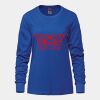 Ladies Long Sleeve Crew Neck Tee Vignette
