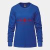 Ladies Long Sleeve Crew Neck Tee Vignette