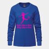 Ladies Long Sleeve Crew Neck Tee Vignette