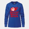 Ladies Long Sleeve Crew Neck Tee Vignette