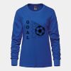 Ladies Long Sleeve Crew Neck Tee Vignette