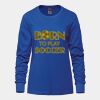 Ladies Long Sleeve Crew Neck Tee Vignette