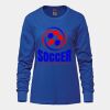 Ladies Long Sleeve Crew Neck Tee Vignette