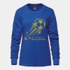 Ladies Long Sleeve Crew Neck Tee Vignette