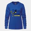 Ladies Long Sleeve Crew Neck Tee Vignette