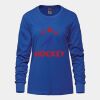 Ladies Long Sleeve Crew Neck Tee Vignette