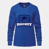 Ladies Long Sleeve Crew Neck Tee Vignette