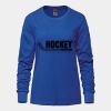 Ladies Long Sleeve Crew Neck Tee Vignette
