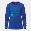 Ladies Long Sleeve Crew Neck Tee Vignette