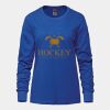 Ladies Long Sleeve Crew Neck Tee Vignette