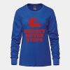 Ladies Long Sleeve Crew Neck Tee Vignette