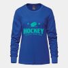 Ladies Long Sleeve Crew Neck Tee Vignette