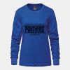 Ladies Long Sleeve Crew Neck Tee Vignette