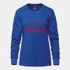 Ladies Long Sleeve Crew Neck Tee Vignette