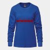 Ladies Long Sleeve Crew Neck Tee Vignette