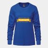 Ladies Long Sleeve Crew Neck Tee Vignette
